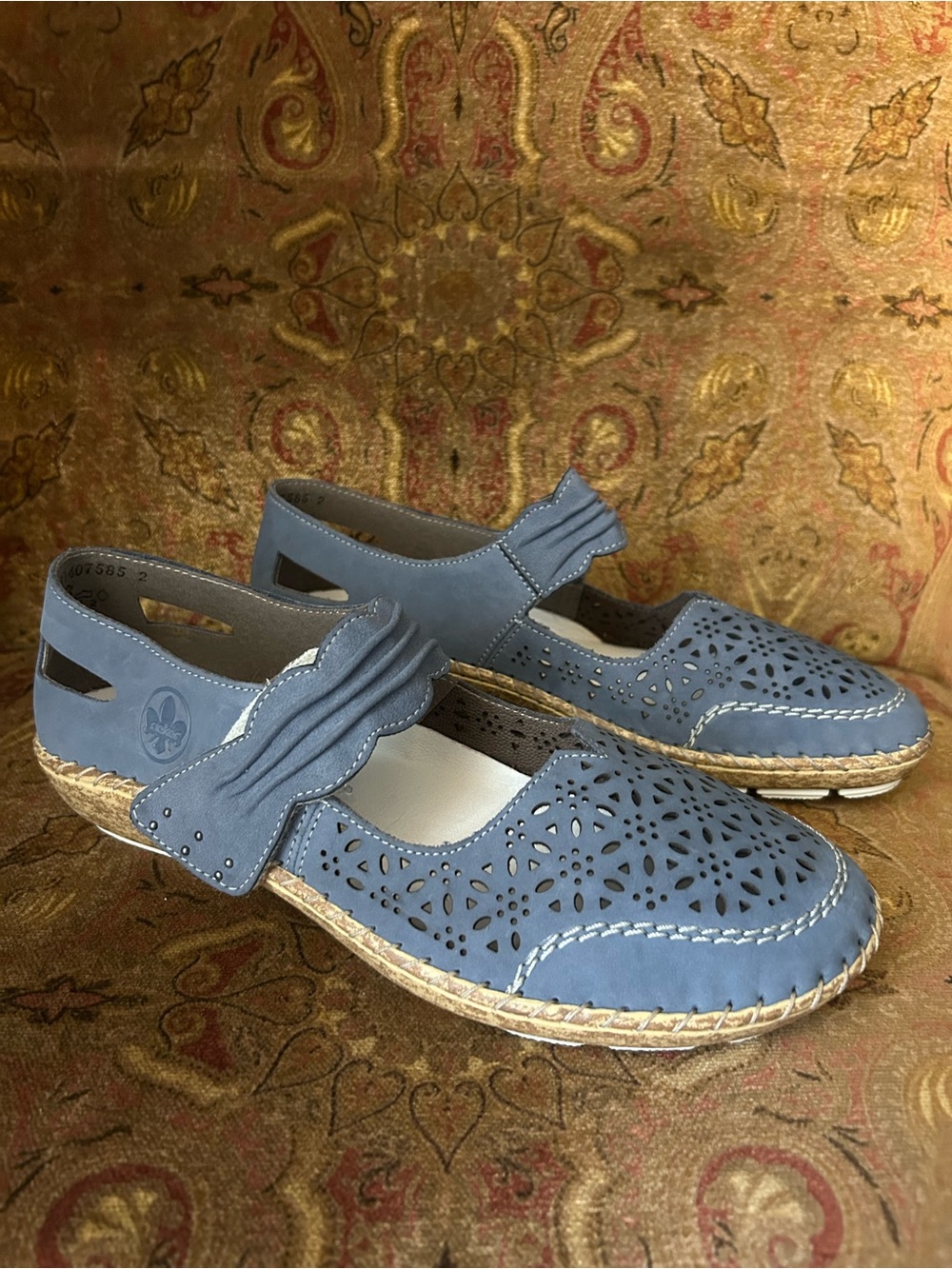 RIEKER Women's SLIP-ON MARY JANE VENDOR SIZE 8.5 /9 M